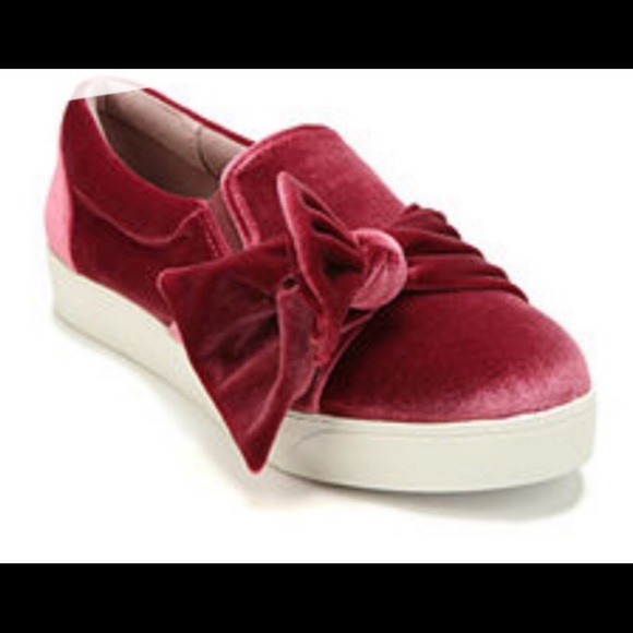 libby. edelman Shoes - Libby Edelman Caitlyn Velvet Platform Sneakers